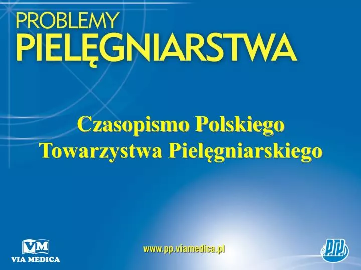 czasopismo polskiego towarzystwa piel gniarskiego
