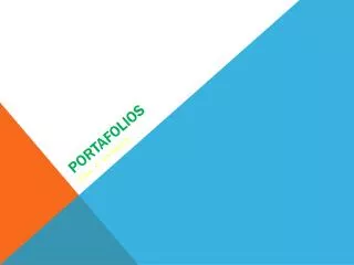 portafolios