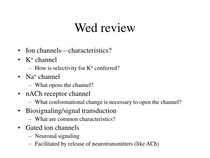 wed review