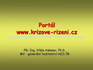 port l www krizove rizeni cz