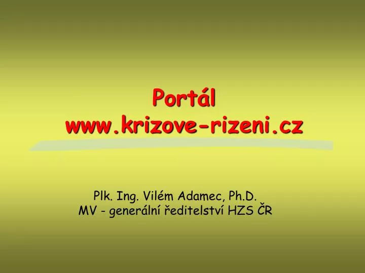 port l www krizove rizeni cz