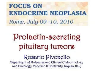 Prolactin-secreting pituitary tumors