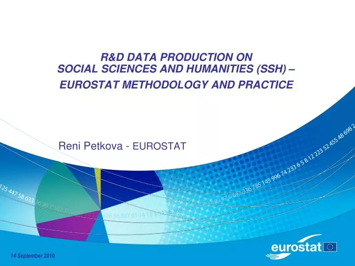 r d data production on social sciences and humanities ssh eurostat methodology and practice