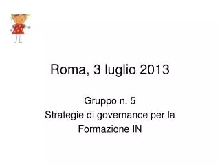 roma 3 luglio 2013