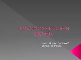 tecnolog a en gran breta a