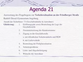 agenda 21