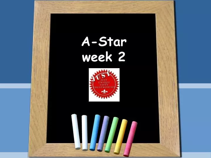 a star week 2