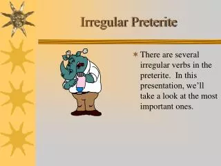 irregular preterite