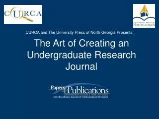 CURCA and The University Press of North Georgia Presents: