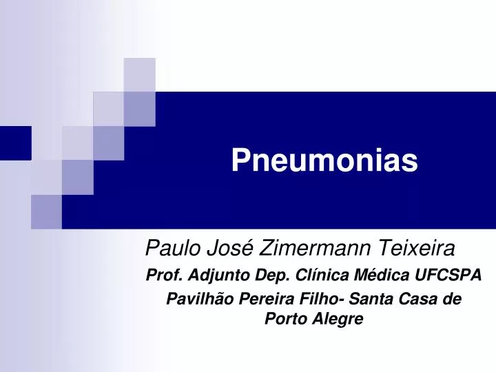 pneumonias