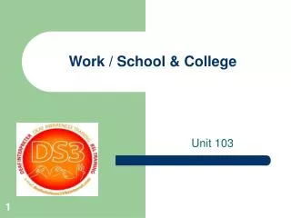 Work / School &amp; College