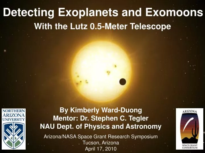 detecting exoplanets and exomoons