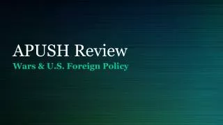 APUSH Review