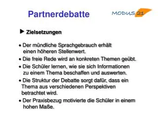 Partnerdebatte