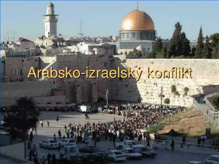 arabsko izraelsk konflikt