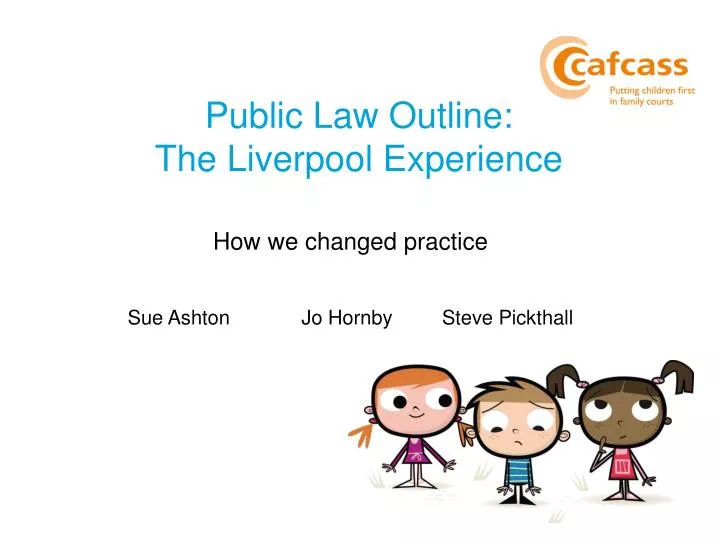 public law outline the liverpool experience