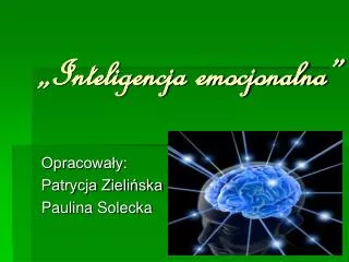 inteligencja emocjonalna