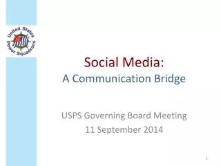 Social Media: A Communication Bridge