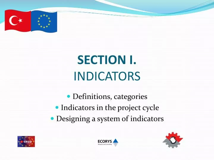 section i indicators