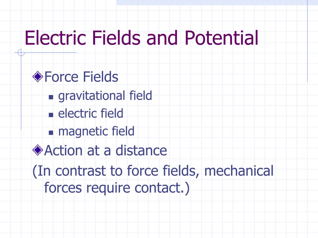 PPT - Electric Fields and Potential PowerPoint Presentation, free ...