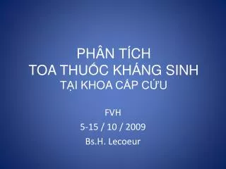 ph n ti ch toa thu c kha ng sinh ta i khoa c p c u