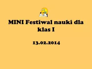 mini festiwal nauki dla klas i