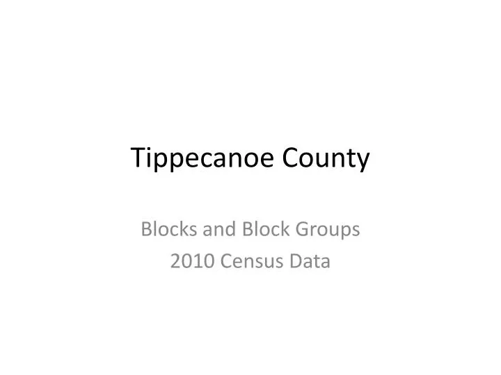 tippecanoe county