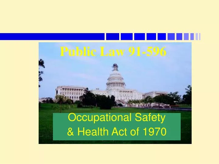 public law 91 596