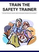 TRAIN THE SAFETY TRAINER - slide 1