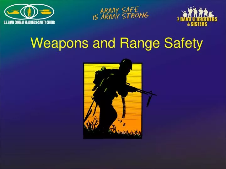 weapons and range safety