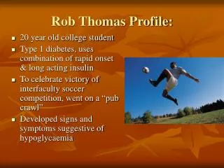Rob Thomas Profile: