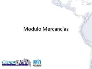 modulo mercanc as