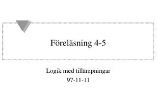 f rel sning 4 5