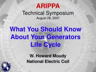 ARIPPA Technical Symposium August 28, 2007
