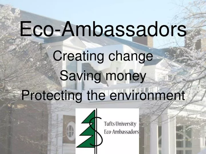 eco ambassadors