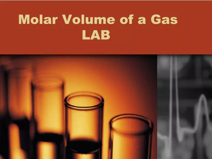 molar volume of a gas lab