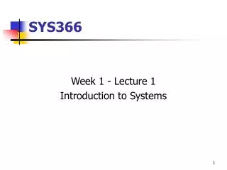 SYS366