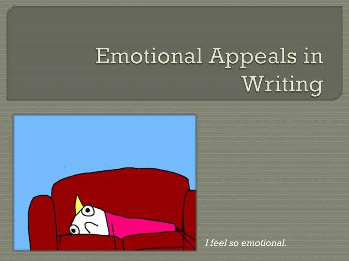 emotional appeals in writing