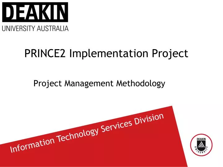 prince2 implementation project