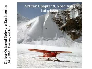Art for Chapter 9, Specifying Interfaces
