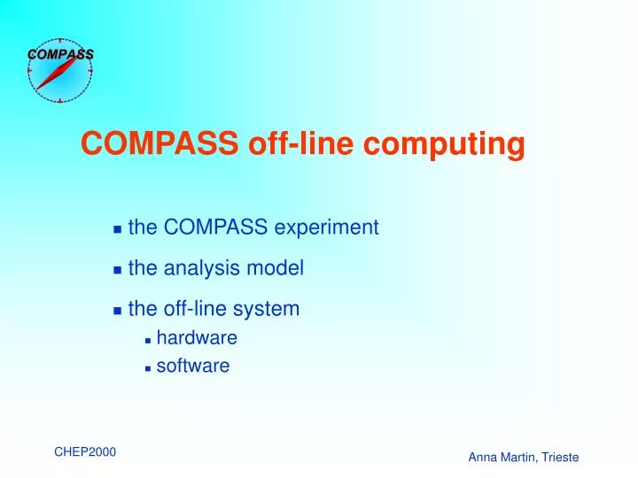 compass off line computing