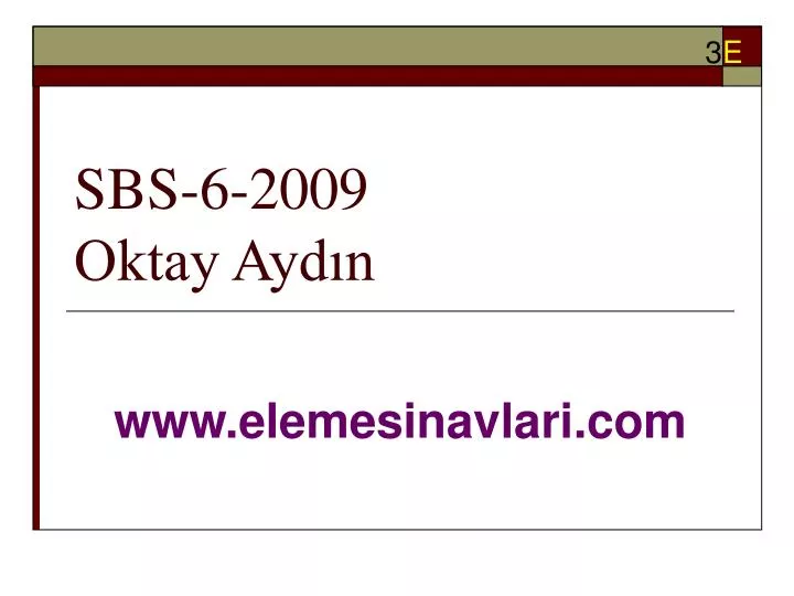 sbs 6 2009 oktay ayd n