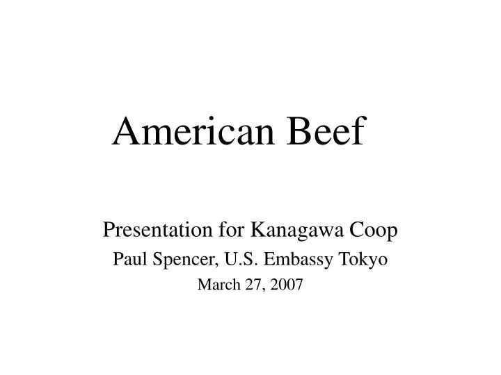 american beef