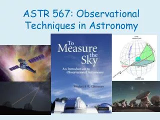 ASTR 567: Observational Techniques in Astronomy
