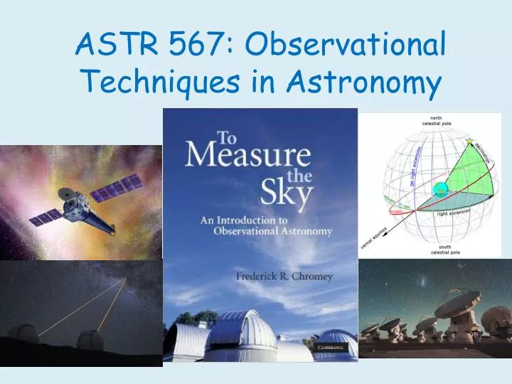 astr 567 observational techniques in astronomy