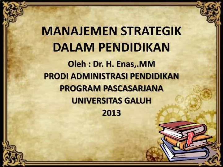 manajemen strategik dalam pendidikan