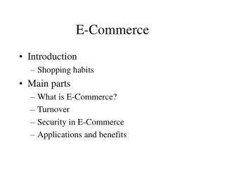 E-Commerce