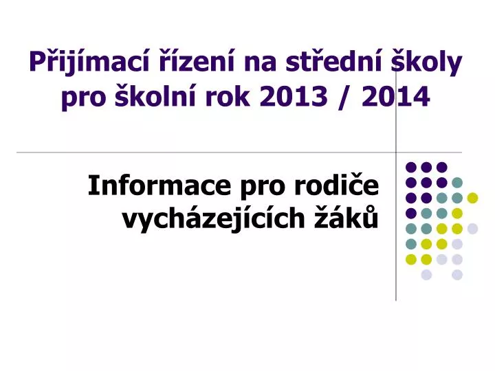 p ij mac zen na st edn koly pro koln rok 2013 2014
