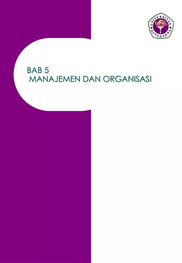 bab 5 manajemen dan organisasi
