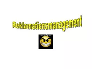 Reklamationsmanagement